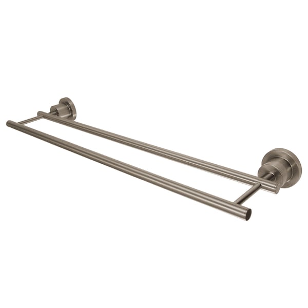 Concord 24" Dual Towel Bar, Brushed Nickel